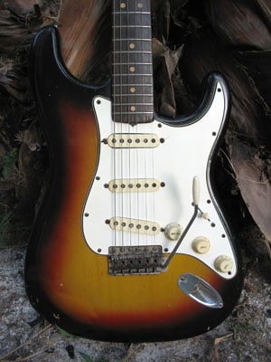 1964 Stratocaster Body front
