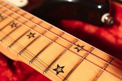 Richie Sambora stratocaster Fretboard stars markers