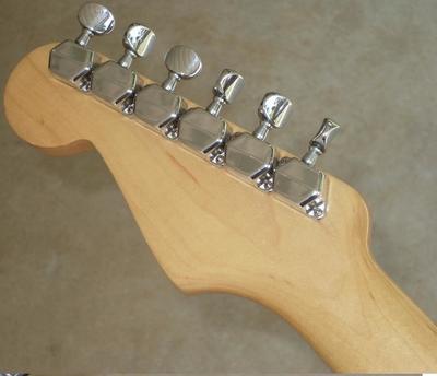 Squier Standard Stratocaster headstock back