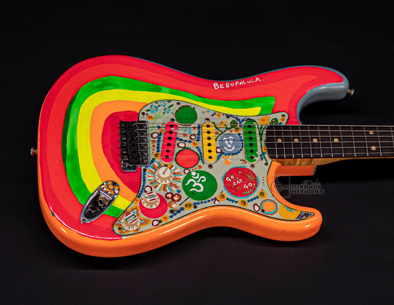 George Harrison Rocky stratocaster Body front