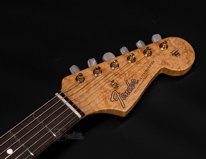 75th Anniversary Stratocaster Headstock Front