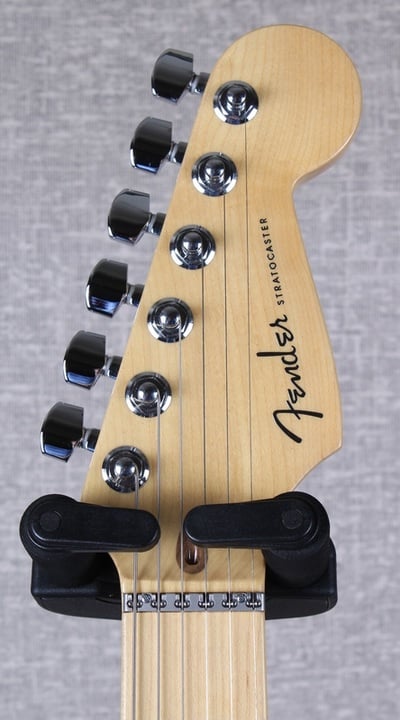 American Deluxe Fat Stratocaster Headstock front