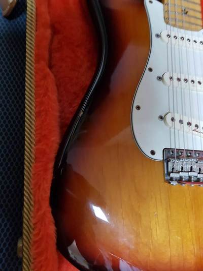 Richie Sambora stratocaster Detail