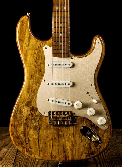 Spalted Maple Artisan Stratocaster body