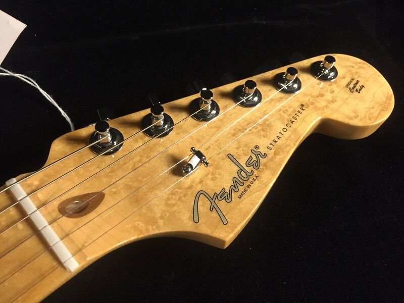 Limited Edition Fender Select Stratocaster Inlaid Pickguard Headstock Front