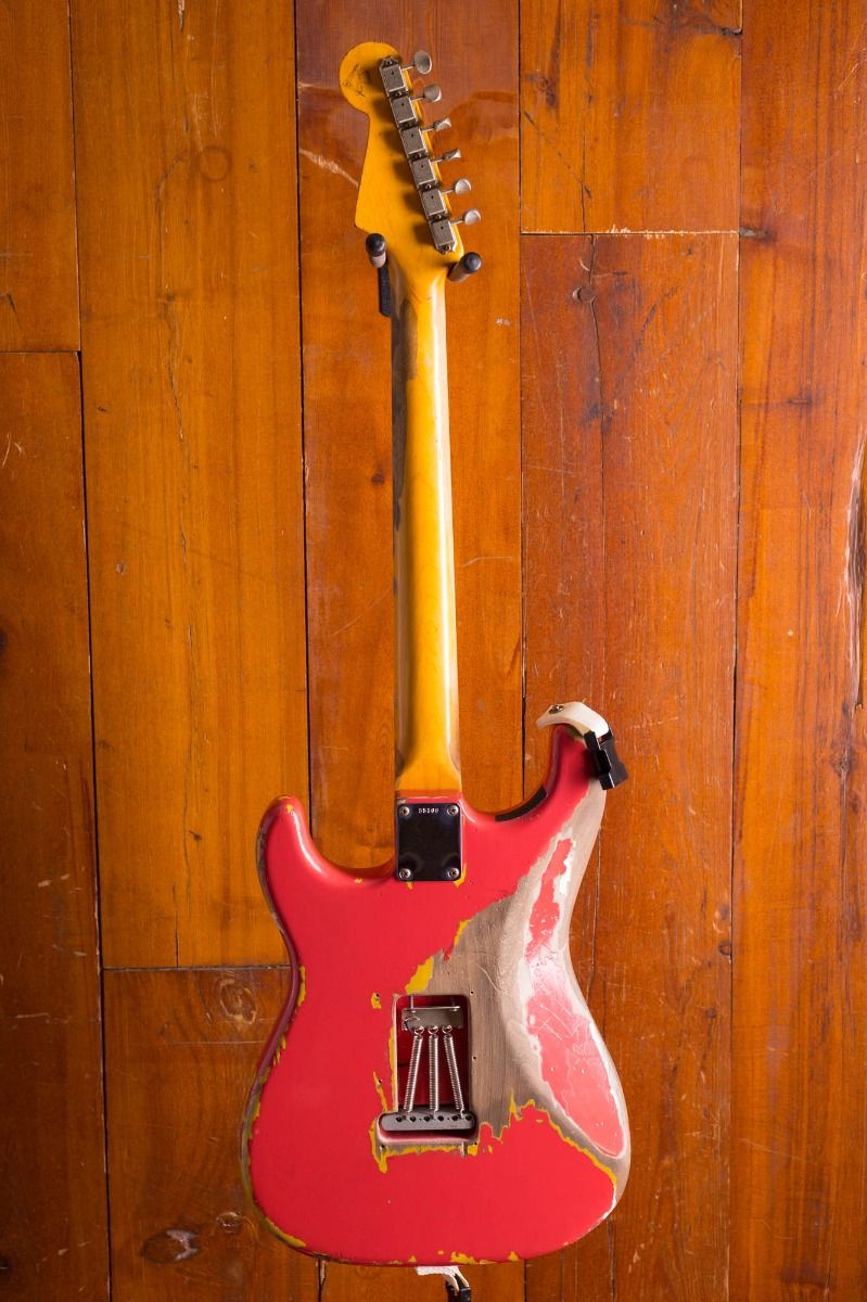Gary Moore Stratocaster back