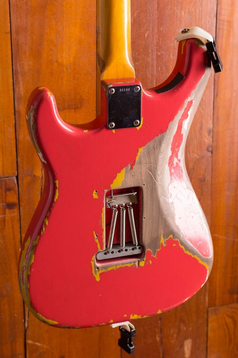 Gary Moore Stratocaster body back