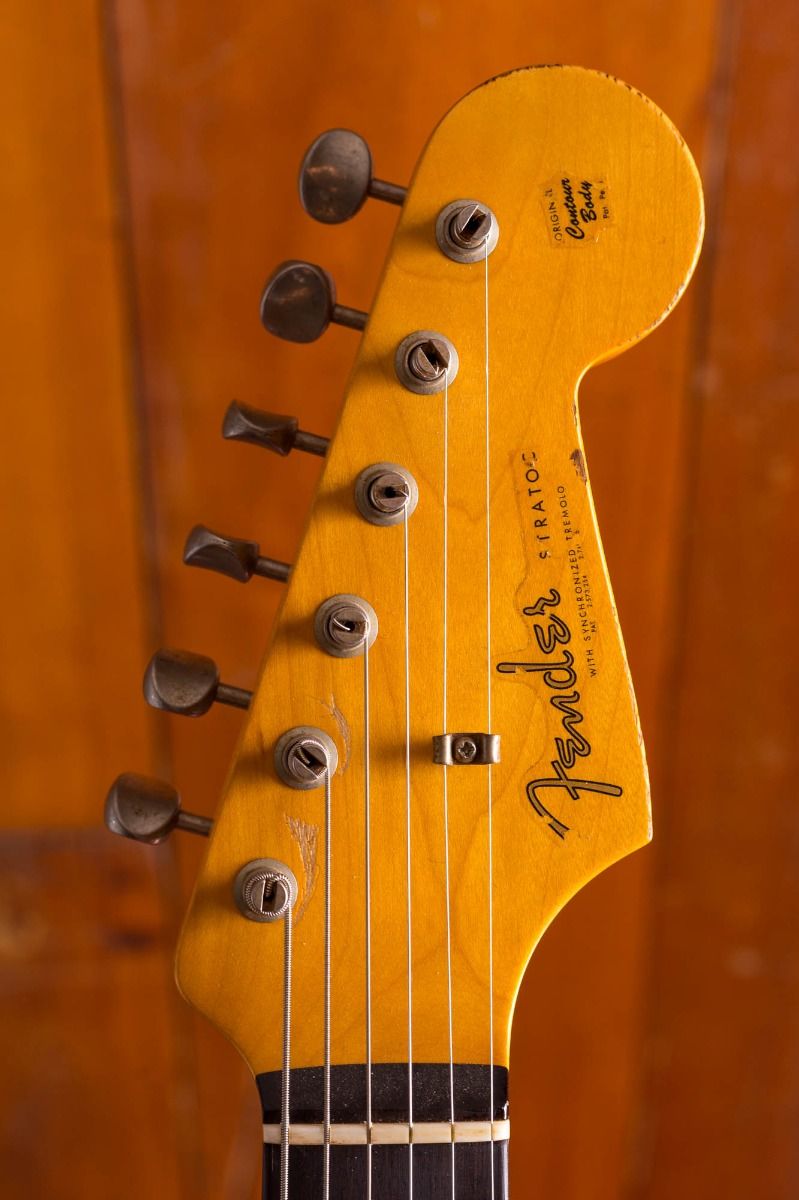 Gary Moore Stratocaster headstock