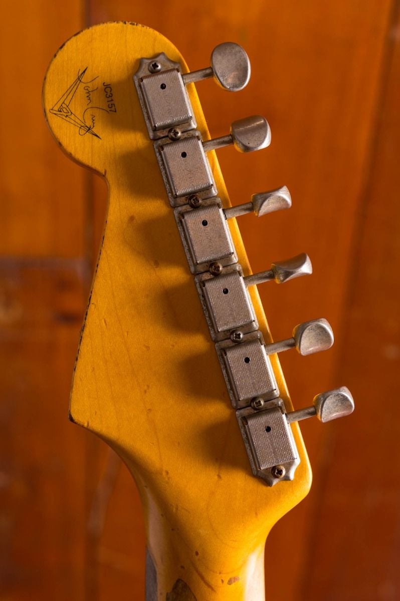 Gary Moore Stratocaster headstock back