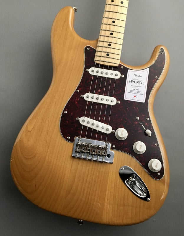 Made in Japan Hybrid II Stratocaster Natural