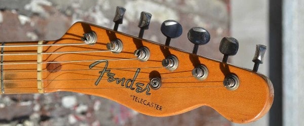 Round String Guide with Phillips head mounting Screw, 1953 Telecaster Courtesy of Cesco's Corner