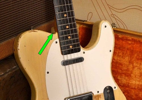 Fender Telecaster body notch