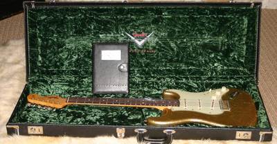 Master Design 1964 Gold Sparkle Relic Stratocaster 