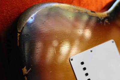 1967 Heavy Relic Stratocaster detail