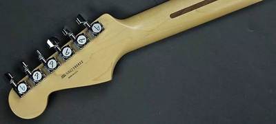 American Deluxe Stratocaster HSS Headstock Back