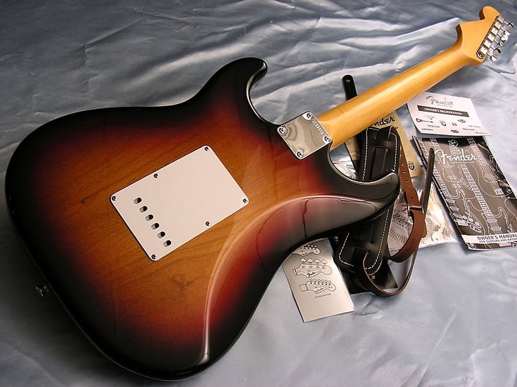 vintage hot rod 62 Stratocaster Back