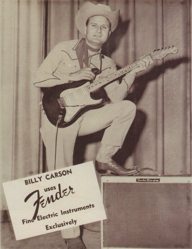 Billy Carson uses Fender