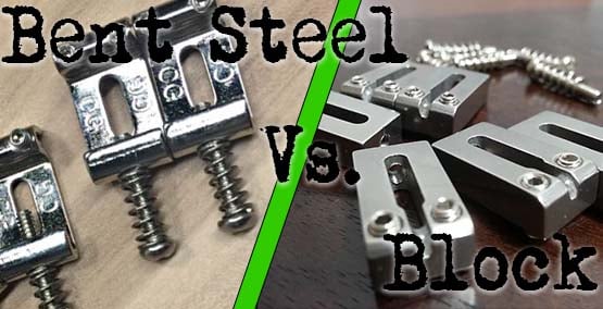 Bent Steel vs. Block Saddles