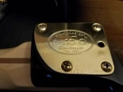 50th Anniversary Stratocaster Neck Plate