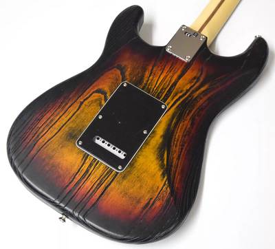 Sandblasted Stratocaster body back