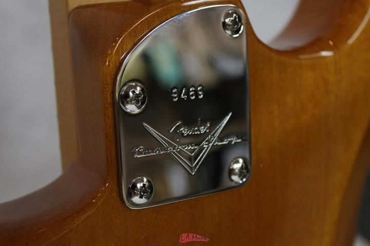 2012 Custom Deluxe Stratocaster neck plate