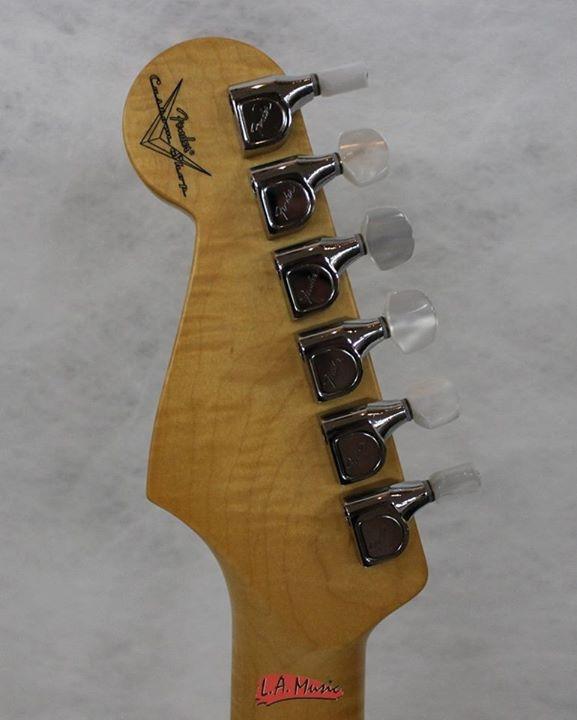 2012 Custom Deluxe Stratocaster headstock back
