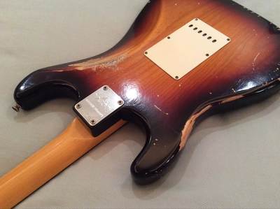 Limited 1964 Stratocaster Relic back