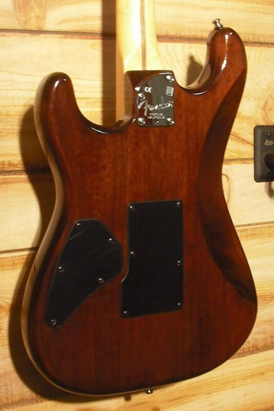 Limited Edition Fender Select Stratocaster Inlaid Pickguard Body back