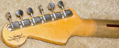 Classic HBS-1 Stratocaster headstock back