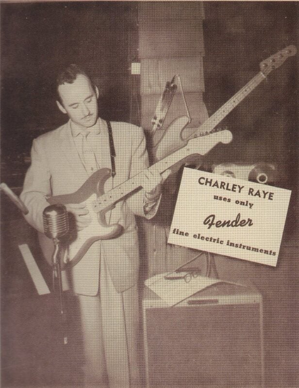 Charlie Raye Uses only Fender