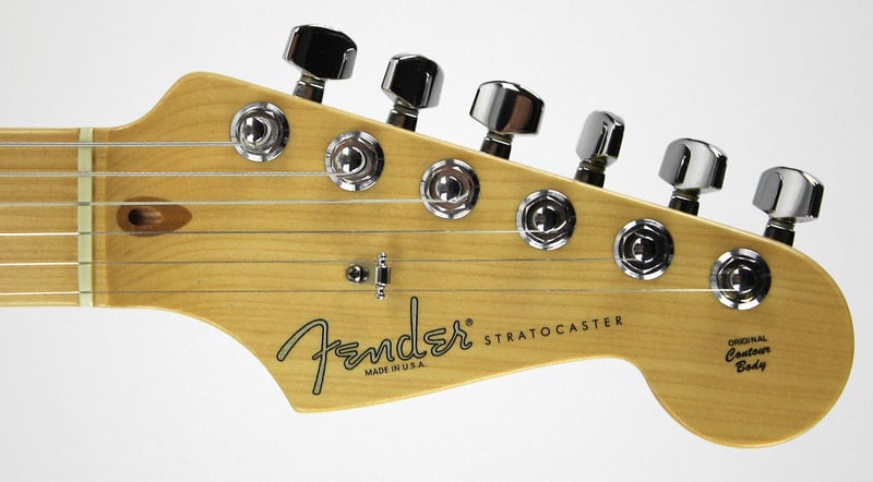 American Stratocaster HSS Headstock front