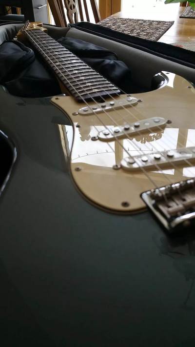 John Mayer stratocaster Detail