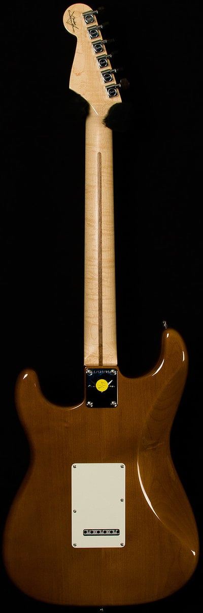 Spalted Maple Top Stratocaster back