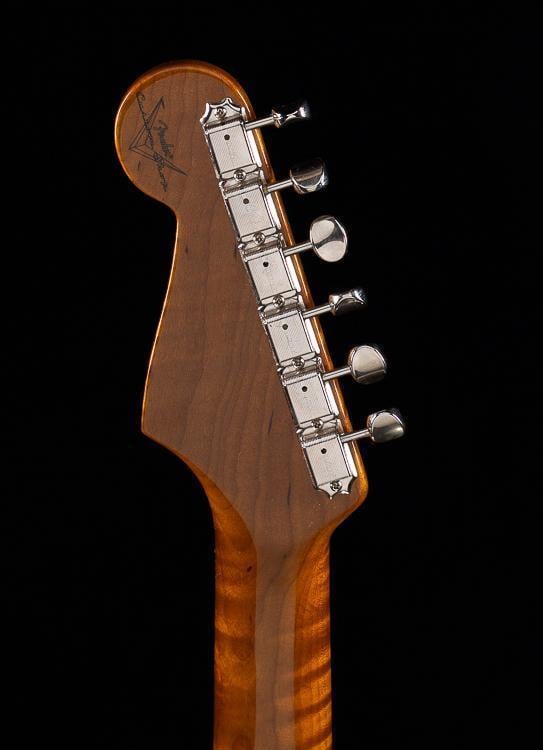 Artisan Ziricote Stratocaster headstock back