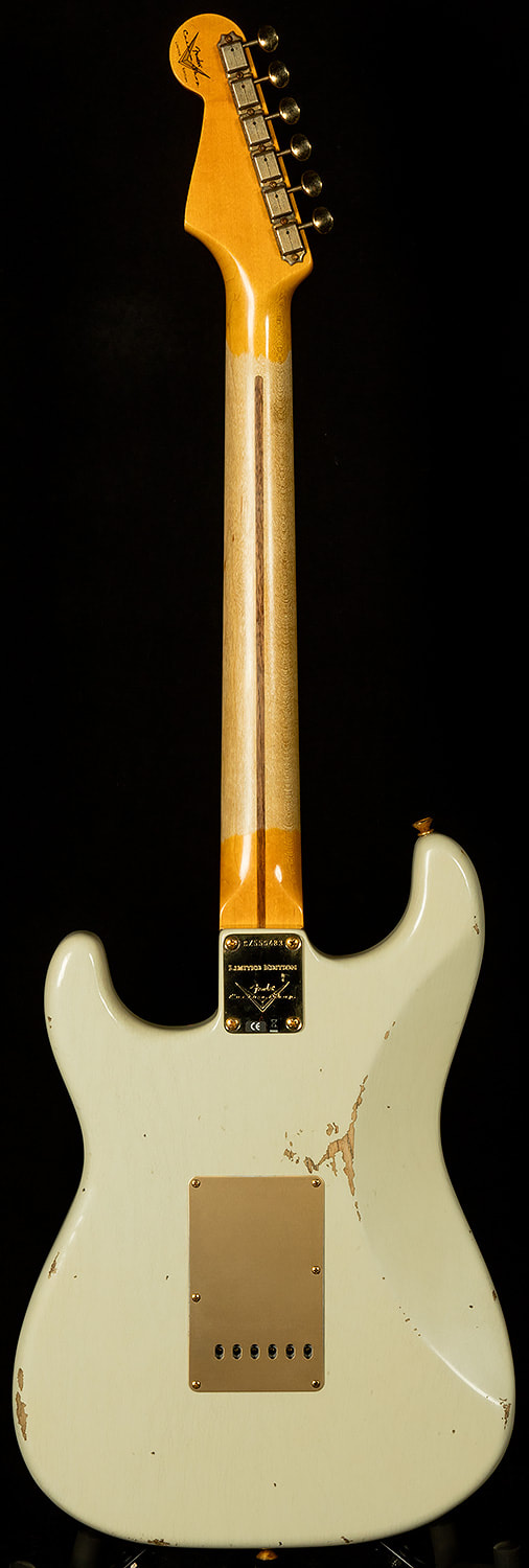 1955 stratocaster Relic Gold Hardware Back