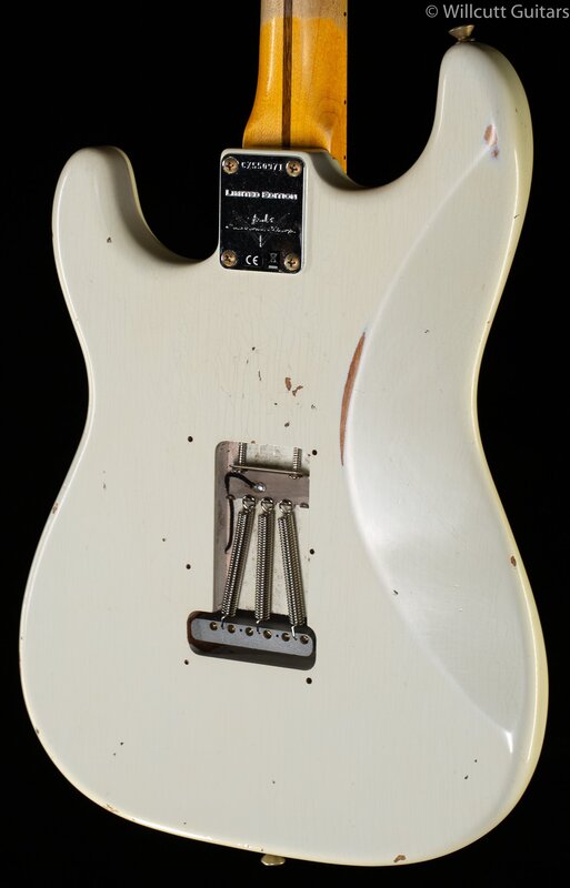 Limited Ancho Poblano II Stratocaster back side