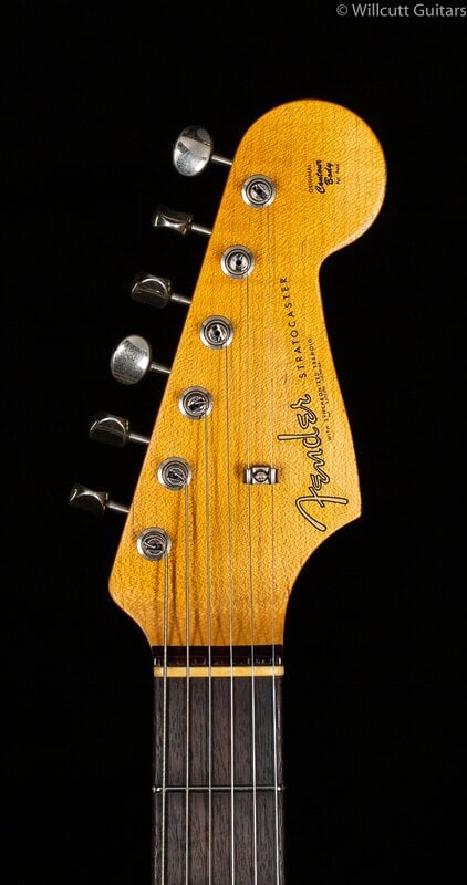 1963 Stratocaster Journeyman Relic with Closet Classic Hardware headstock