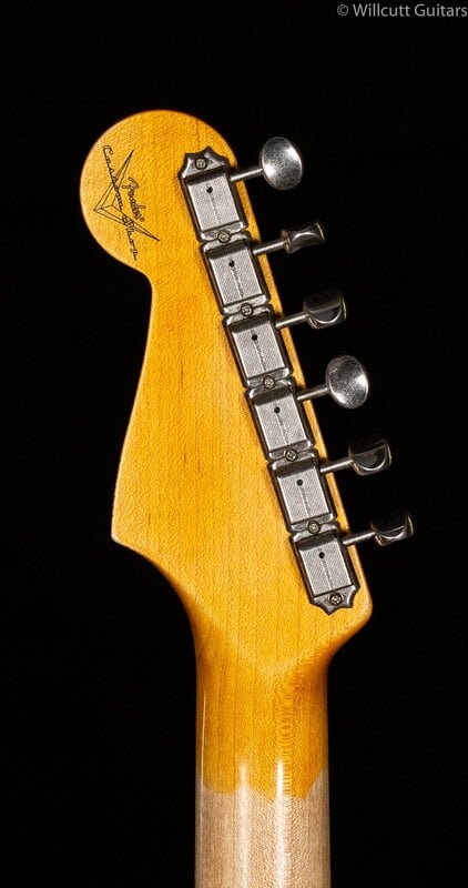 1963 Stratocaster Journeyman Relic with Closet Classic Hardware headstock back