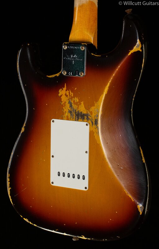 Time Machine 1959 Stratocaster Heavy Relic body back