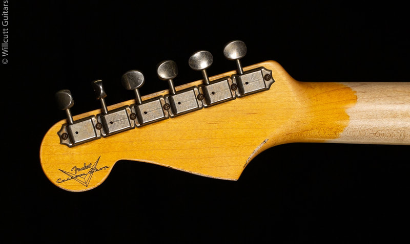 Time Machine 1959 Stratocaster Heavy Relic headstock back