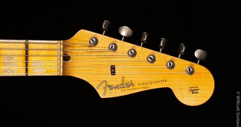 Time Machine '57 Stratocaster Relic headstock