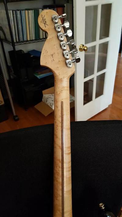 2014 Proto Stratocaster neck