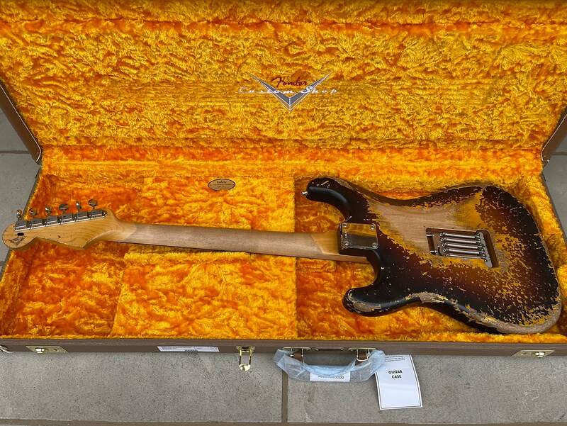 Mike McCready stratocaster Back