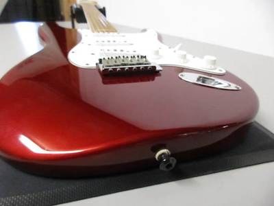 2002 Squier Stratocaster Candy Apple Red