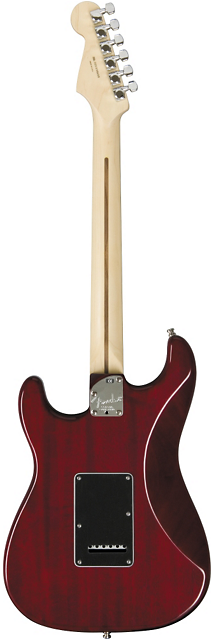 American Select Mahogany Stratocaster HSS back