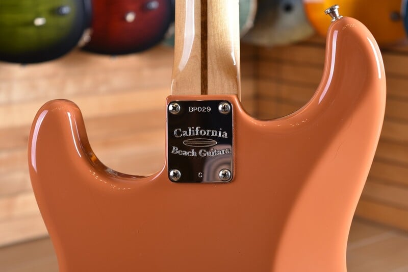 '57 California Beach Stratocaster neck plate