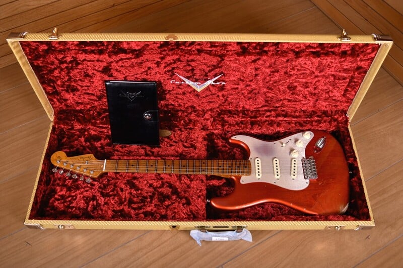 1956 stratocaster roasted Case