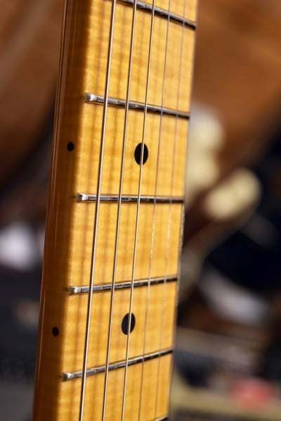American Custom Stratocaster (2015 model) dots