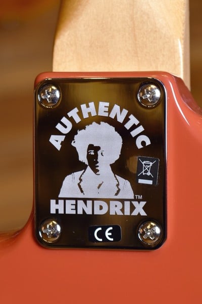 Hendrix Monterey Strat Mexico neck plate