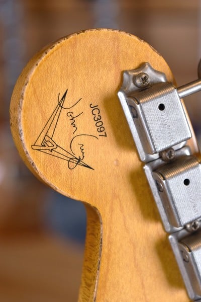 Gary Moore Stratocaster john cruz logo